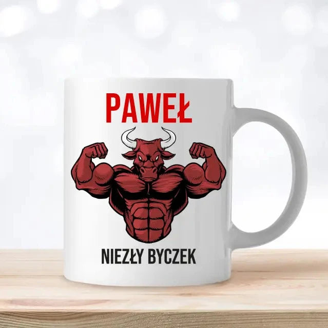 Kubek dla chłopaka - Niezły byczek