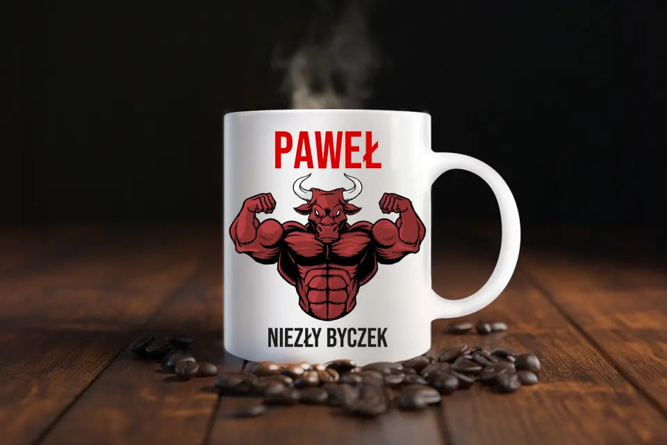 Kubek dla chłopaka - Niezły byczek