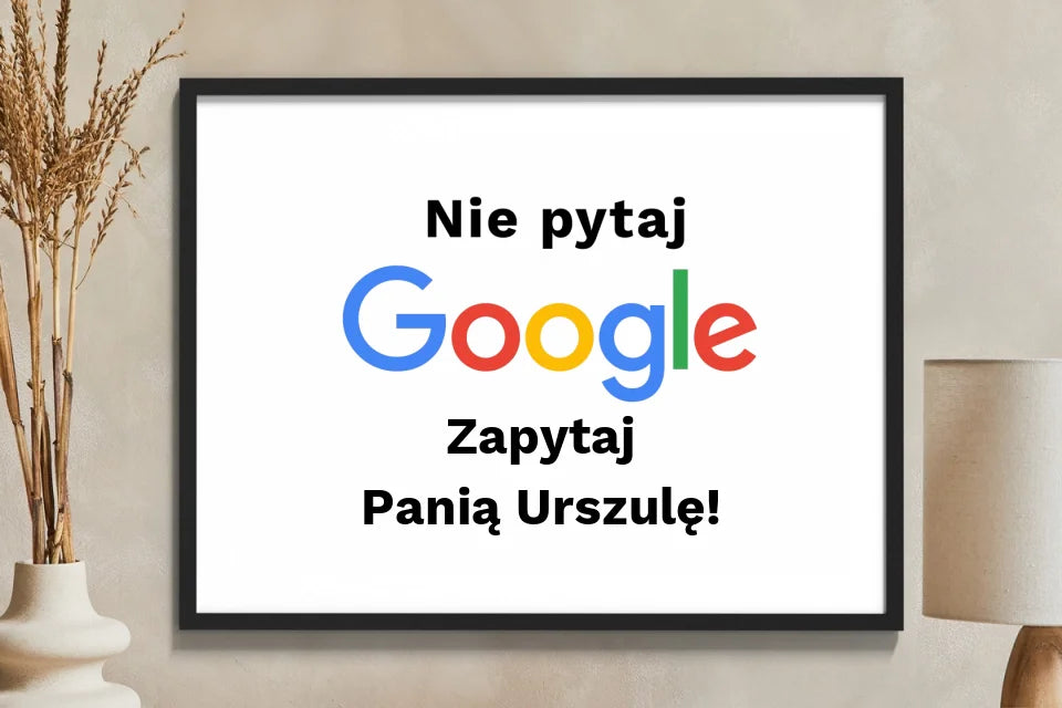 Obraz dla nauczyciela - Nie pytaj Google