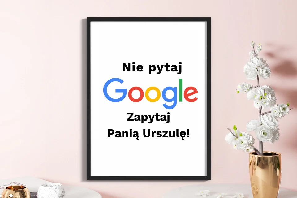 Obraz dla nauczyciela - Nie pytaj Google