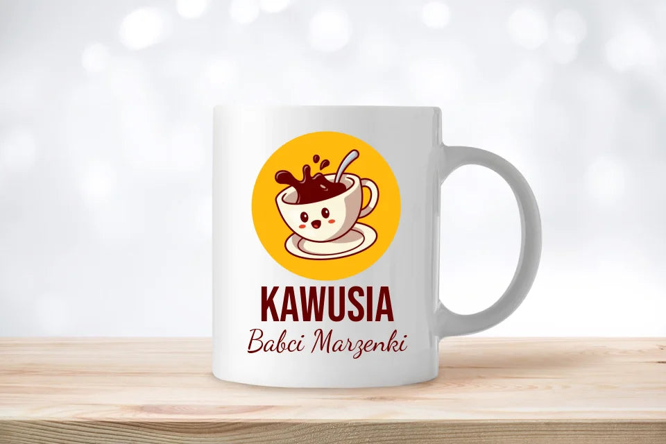 Kubek dla Babci i Dziadka - Kawusia