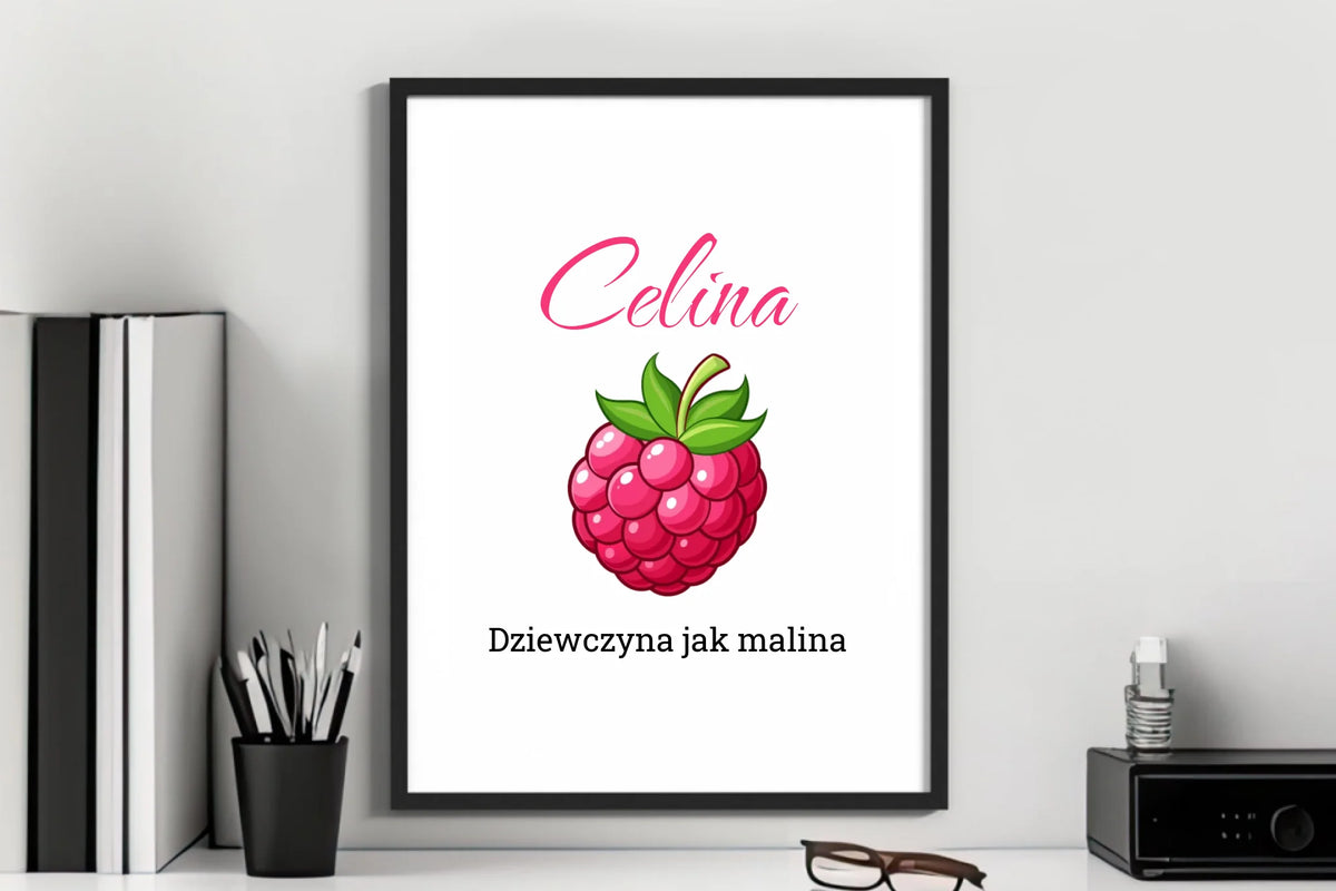 Obraz na Dzień Kobiet - Dziewczyna jak Malina