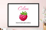 Obraz na Dzień Kobiet - Dziewczyna jak Malina