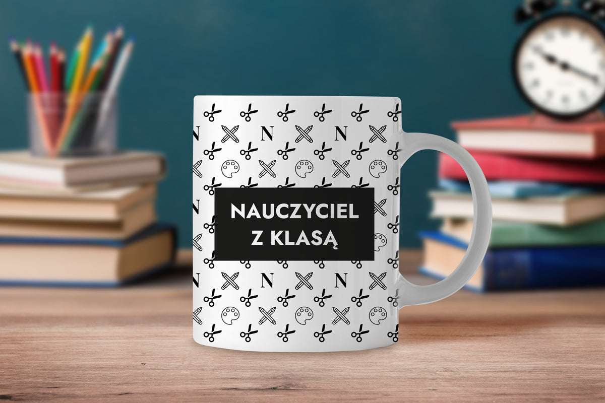 Kubek na Dzień Nauczyciela - Nauczyciel z klasą [BP]